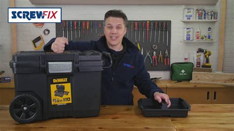 tool box with wheels screwfix